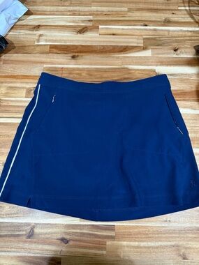 Vintage Danskin Navy Women’s Skort with White Trim
